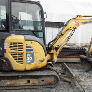foto 3.5t minibagr Komatsu PC30 po GO-2023