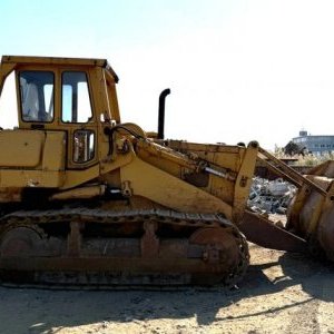 foto 21t pásový nakladač Komatsu D75S
